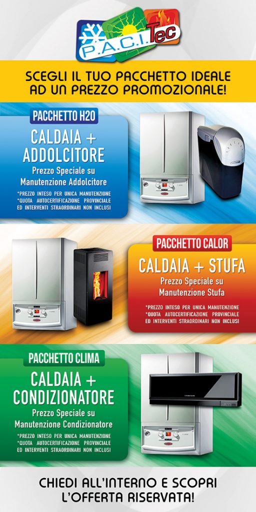 Promozioni Paci.tec 2018